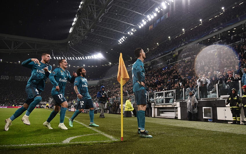 Il calcio di bicicletta di Cristiano Ronaldo è stato speciale, quindi perché tanto clamore per i tifosi della Juventus che lo hanno applaudito?, Calcio di bicicletta di Ronaldo Sfondo HD