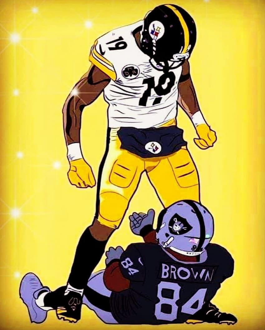 Shawn Hartford on black & gold. Pittsburgh steelers funny, Cartoon Football Players HD phone wallpaper