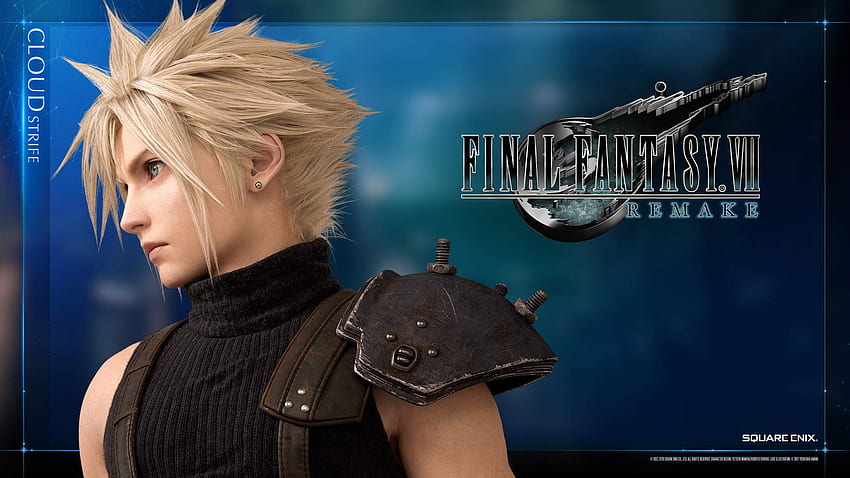 Get up close with FINAL FANTASY VII REMAKE's Cloud Strife and Barret Wallace. Square Enix Blog HD wallpaper