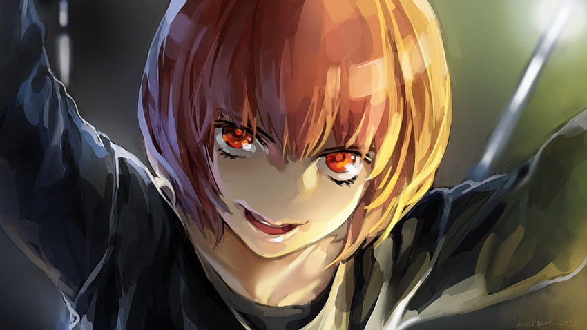 Evil Anime Vampire Smile