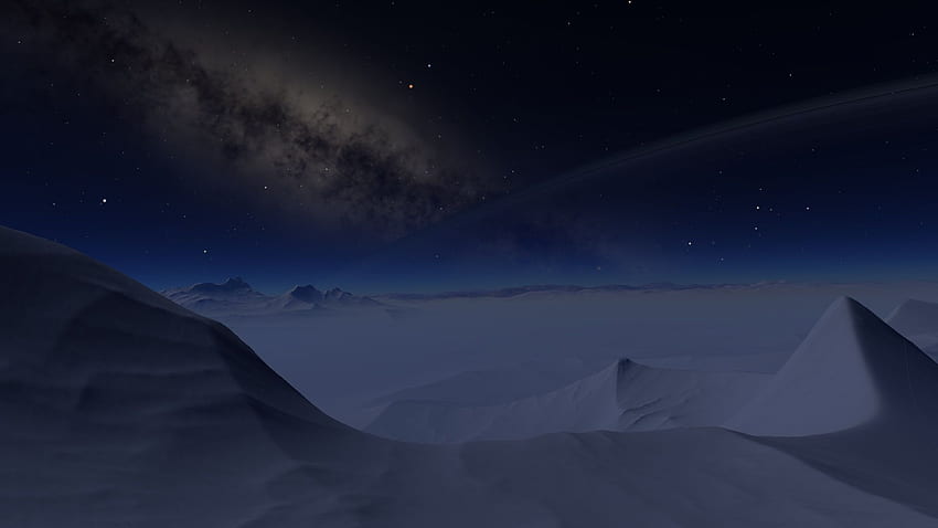 Space Engine With Coordinates HD wallpaper