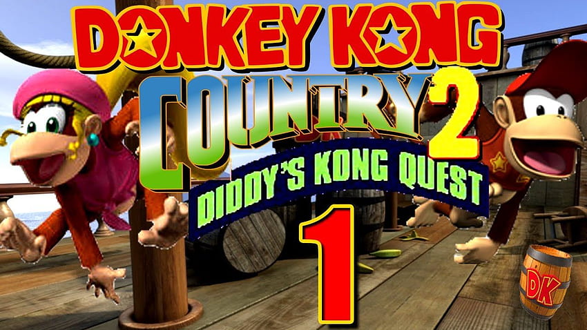 Donkey Kong Country 2: Diddy's Kong Quest , Video Game, HQ Donkey Kong ...