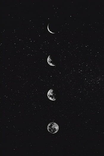 moon phases background tumblr
