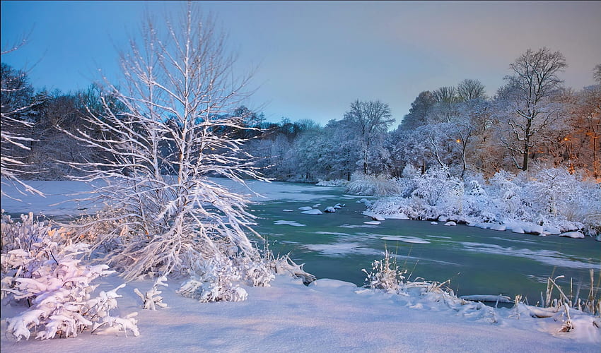 Vernal equinox หิมะ ฤดูหนาว น้ำค้างแข็ง ฉาก วันวิษุวัต หนาว สวย ทะเลสาบ vernal หิมะ ต้นไม้ ทิวทัศน์ landscaoe น้ำแข็ง บ่อน้ำ วอลล์เปเปอร์ HD