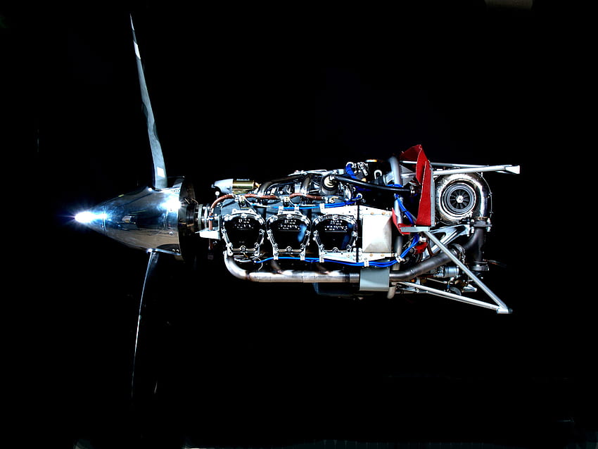 turbine, moteur, vis, hélice Aéronefs et avions Fond d'écran HD