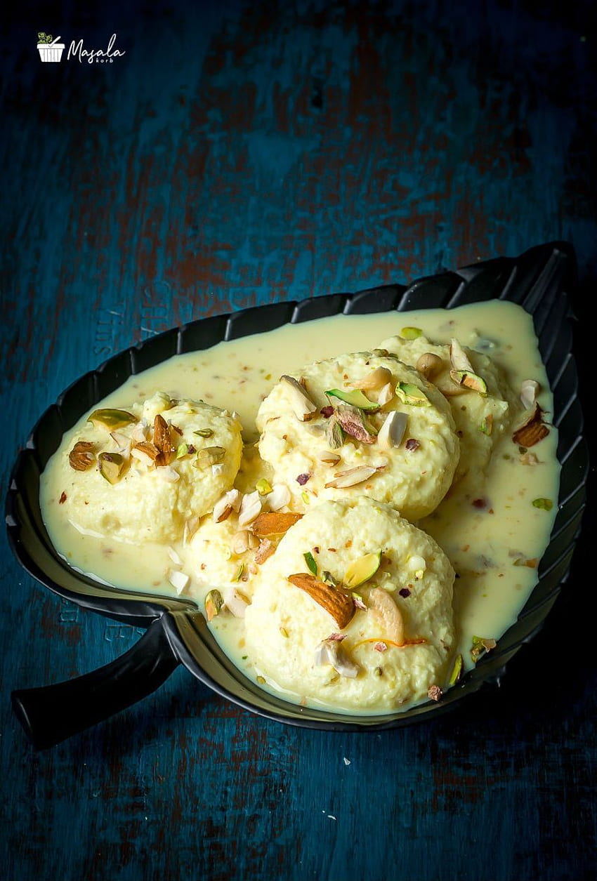 Soft Rasmalai Recipe - How to make Soft Rasmalai at Home - Masalakorb. Recipe. Indian dessert recipes, Food drink graphy, Cooking recipes desserts HD phone wallpaper