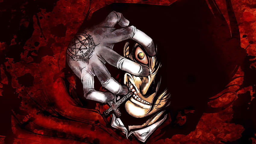 Hellsing, Alucard, Vampiro, Arrepiante - Alucard Hellsing - papel de parede HD