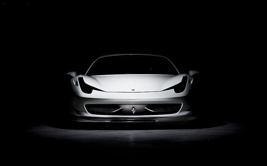 Negro Ferrari Italia Oscuro fondo de pantalla