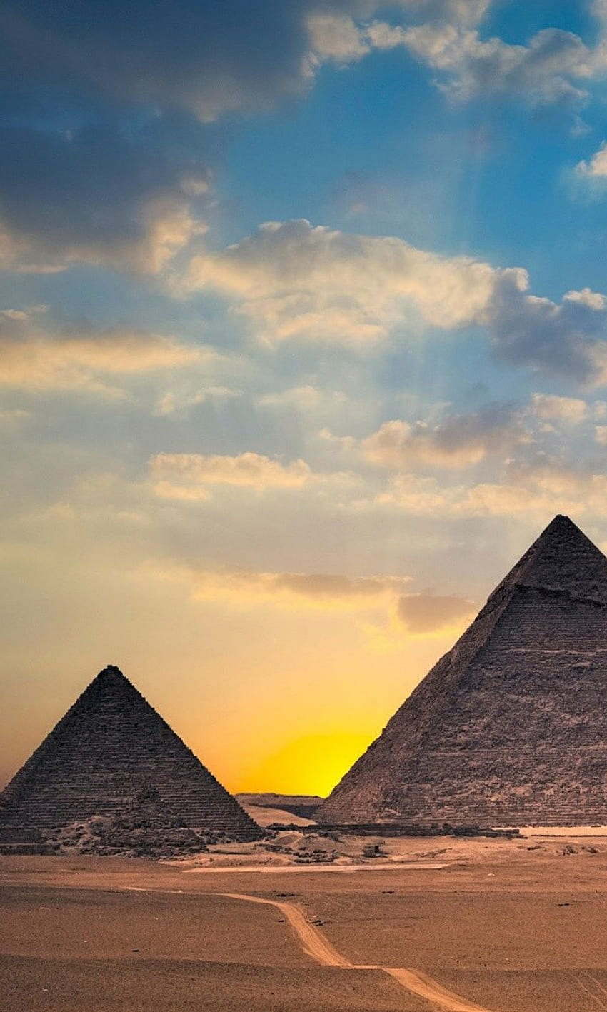 エジプトのピラミッド モバイル HD電話の壁紙