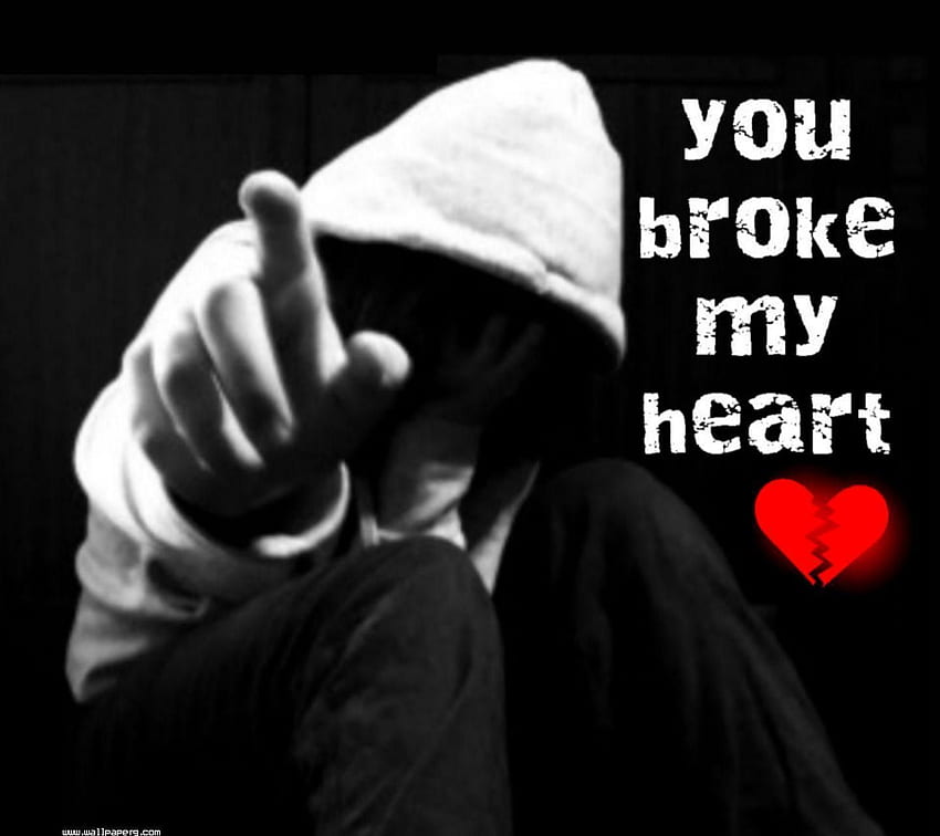 Corazón roto 1920 × 1200 de corazón roto (60). Adorable. Corazón roto, Corazón roto, Corazón roto, Corazón roto en blanco y negro fondo de pantalla