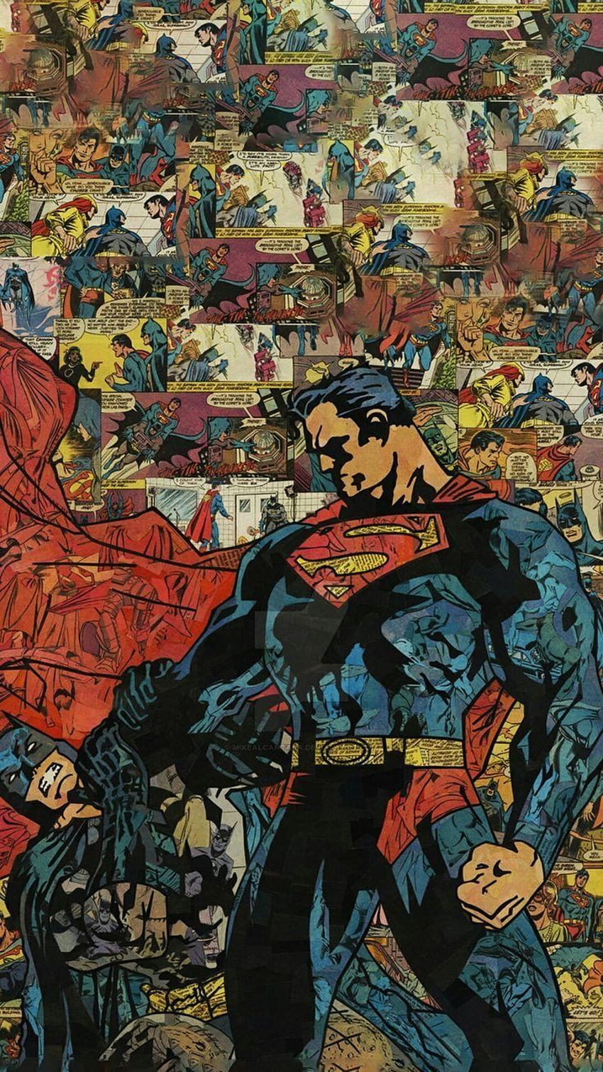 Batman gegen Superman. iPhone HD-Handy-Hintergrundbild