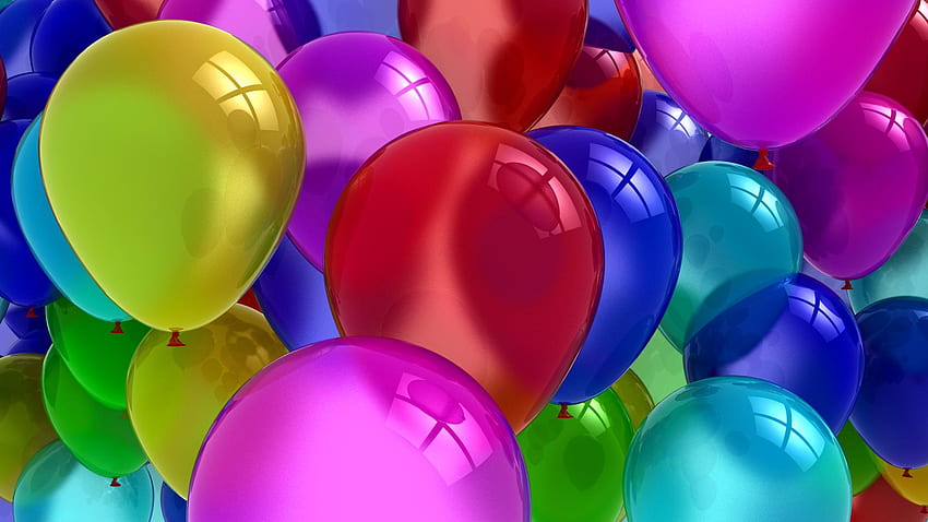 Ballons mignons - Fond de ballon haute résolution - - Fond d'écran HD