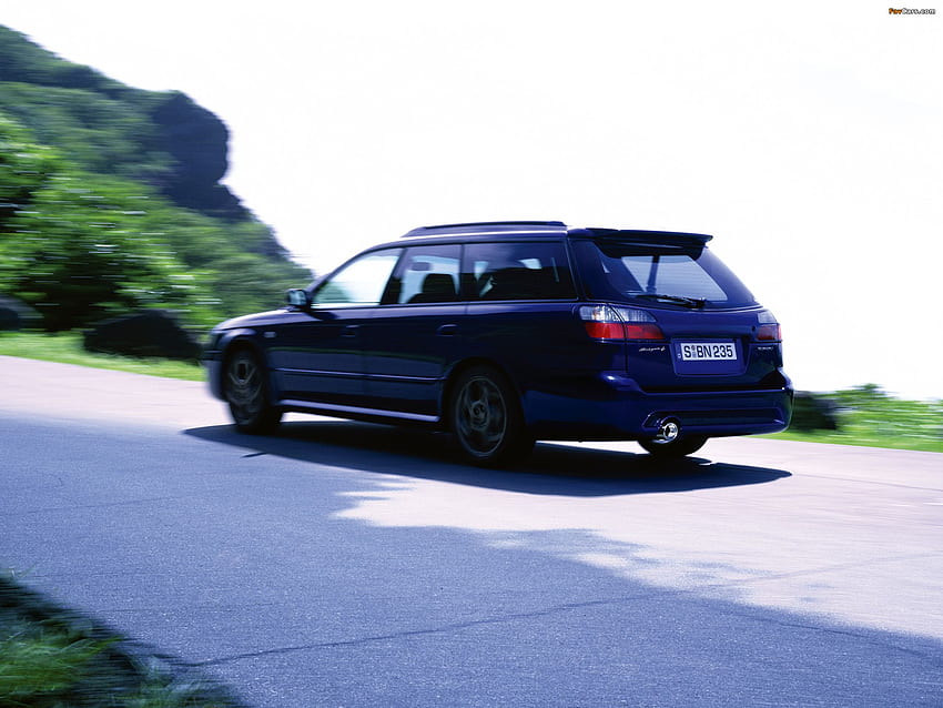 Subaru Legacy B4 Blitzen Touring Wagon (BE, BH) 2001–03 papel de parede HD