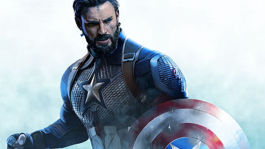 Captain America Beard Art Resolution , , Background, and HD wallpaper