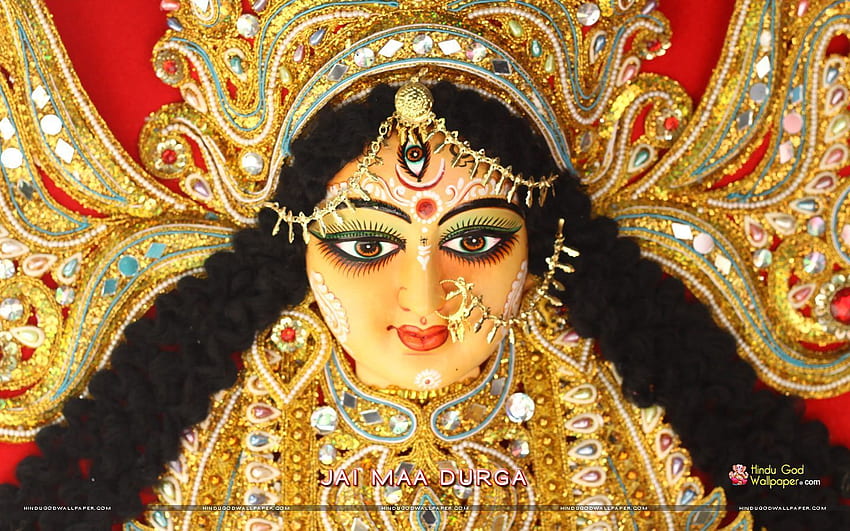 3D God Of Hindu Durga Maa, Maa Sherawali HD wallpaper | Pxfuel