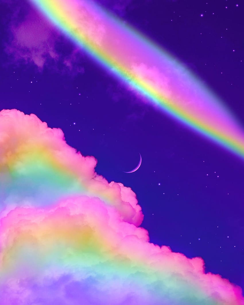 Rainbow, atmosphere, pretty_cute HD phone wallpaper | Pxfuel