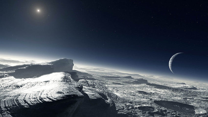 Pluto, considered the ninth planet : HD wallpaper