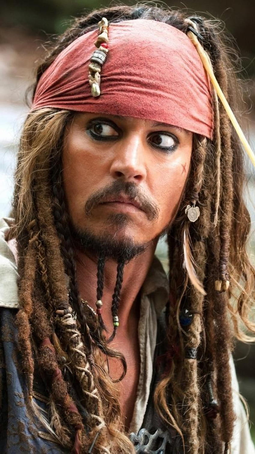 Kapitän Jack Sparrow iPhone, lustiger Jack Sparrow HD-Handy-Hintergrundbild