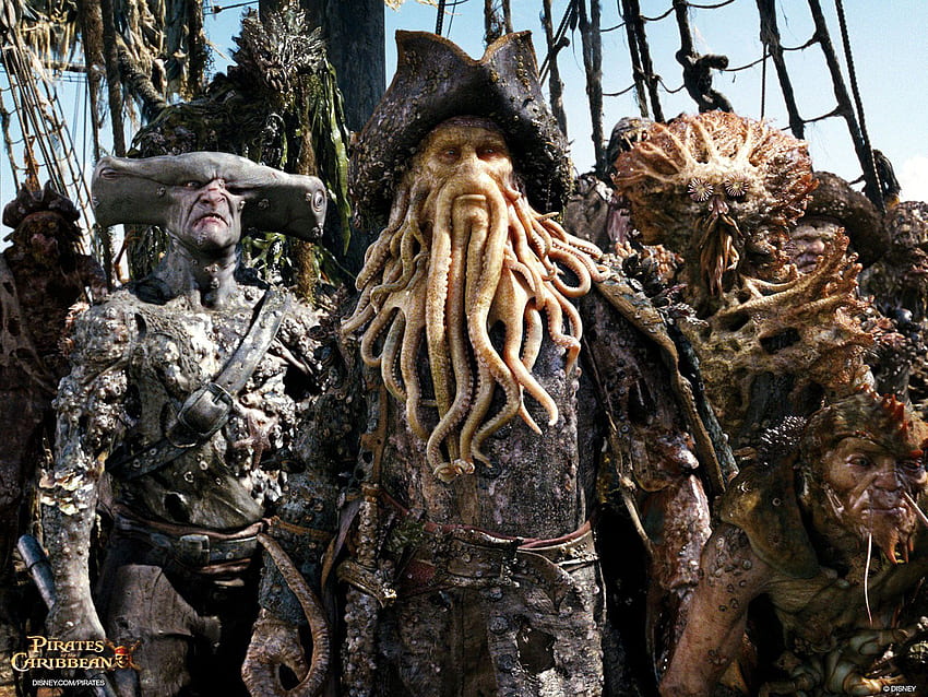 Pirates Of The Caribbean Davy Jones HD wallpaper