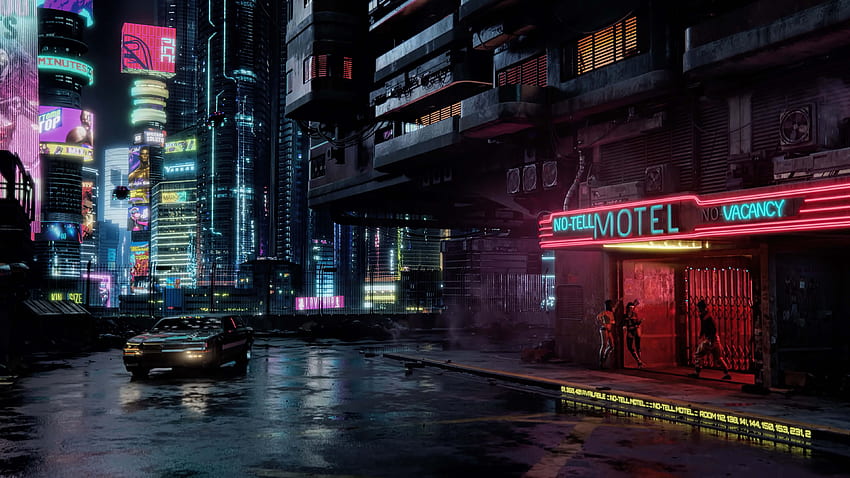 Cyberpunk 2077 Environnement 68936 px Fond d'écran HD