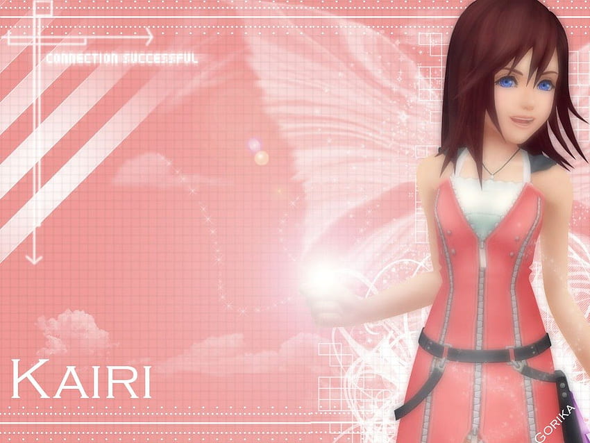 Kairi, Kingdom Hearts, Pink, Cute HD тапет