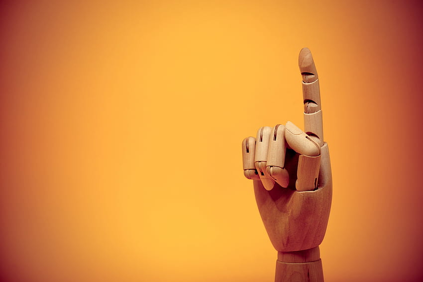 Minimalismus, Geste, Finger, Zeigefinger HD-Hintergrundbild