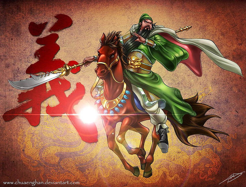 Guan Yu . Evil Ryu HD wallpaper
