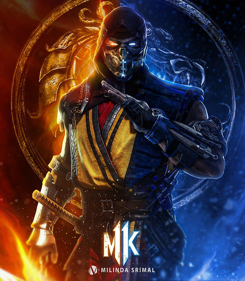 Scorpion vs Sub Zero - Mortal Kombat Movie em 2020. Personagens de videogame, Arte com caveira, Mortal combate desenho, Scorpion vs Sub-Zero HD тапет за телефон