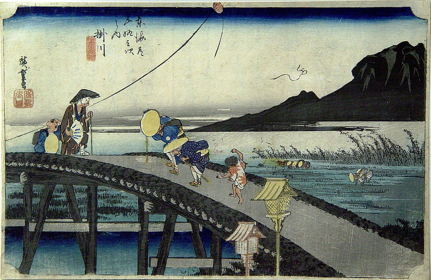 Ukiyo E., Ukiyo-e Wallpaper HD
