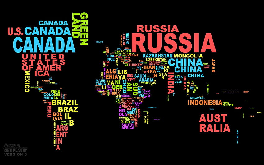 map, Countries, Black, World, Word clouds / and Mobile Background, Dark Map HD wallpaper