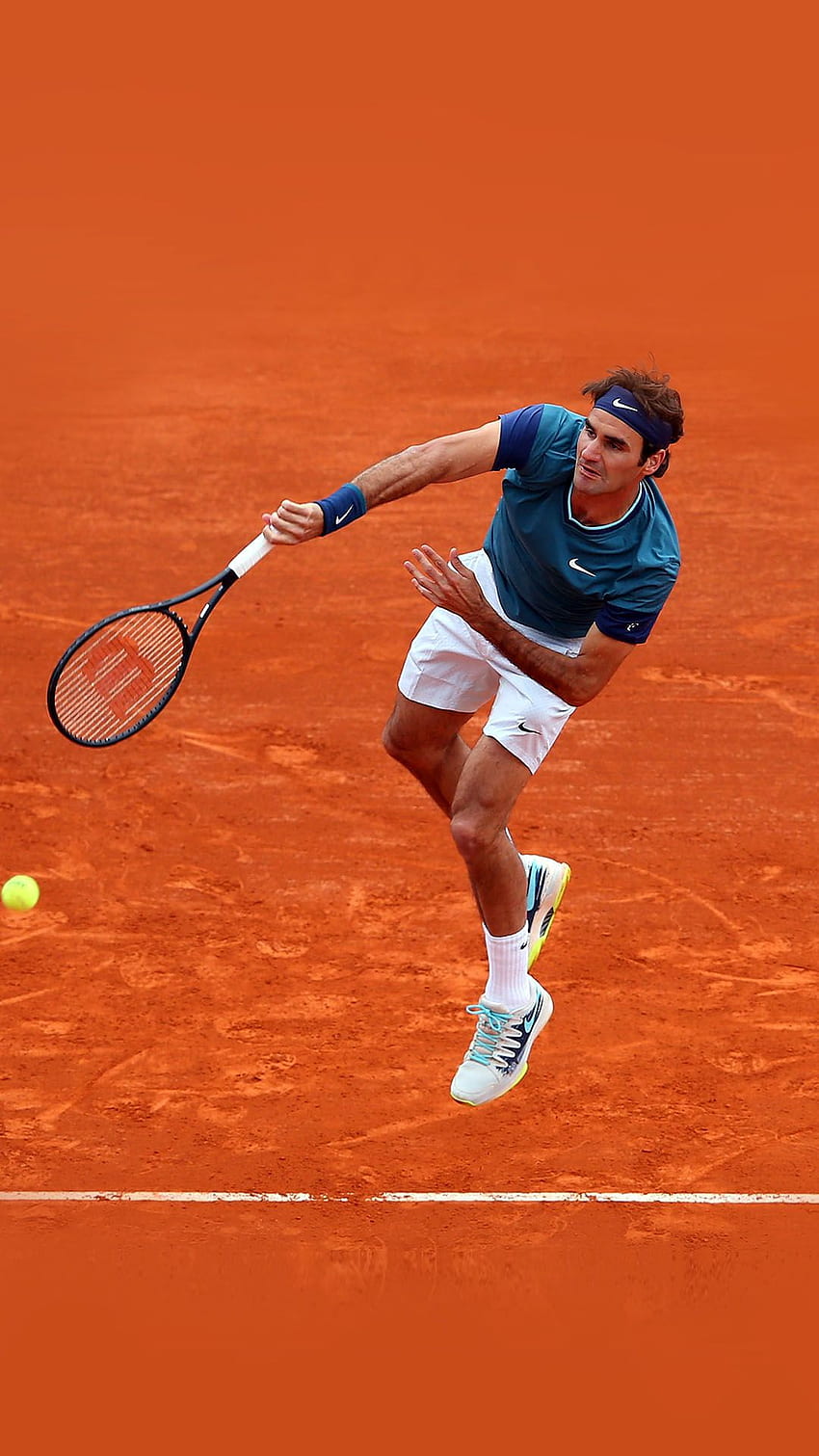 Роджър Федерер тенис играч Android HD тапет за телефон