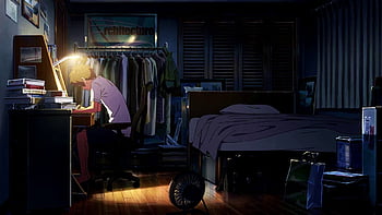 ArtStation - Purple Bedroom, Anastasia Ermakova, Anime Gamer Room HD ...