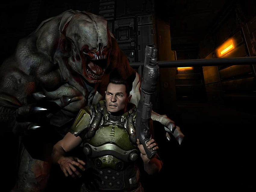 Doom 3 Background. Beautiful HD wallpaper