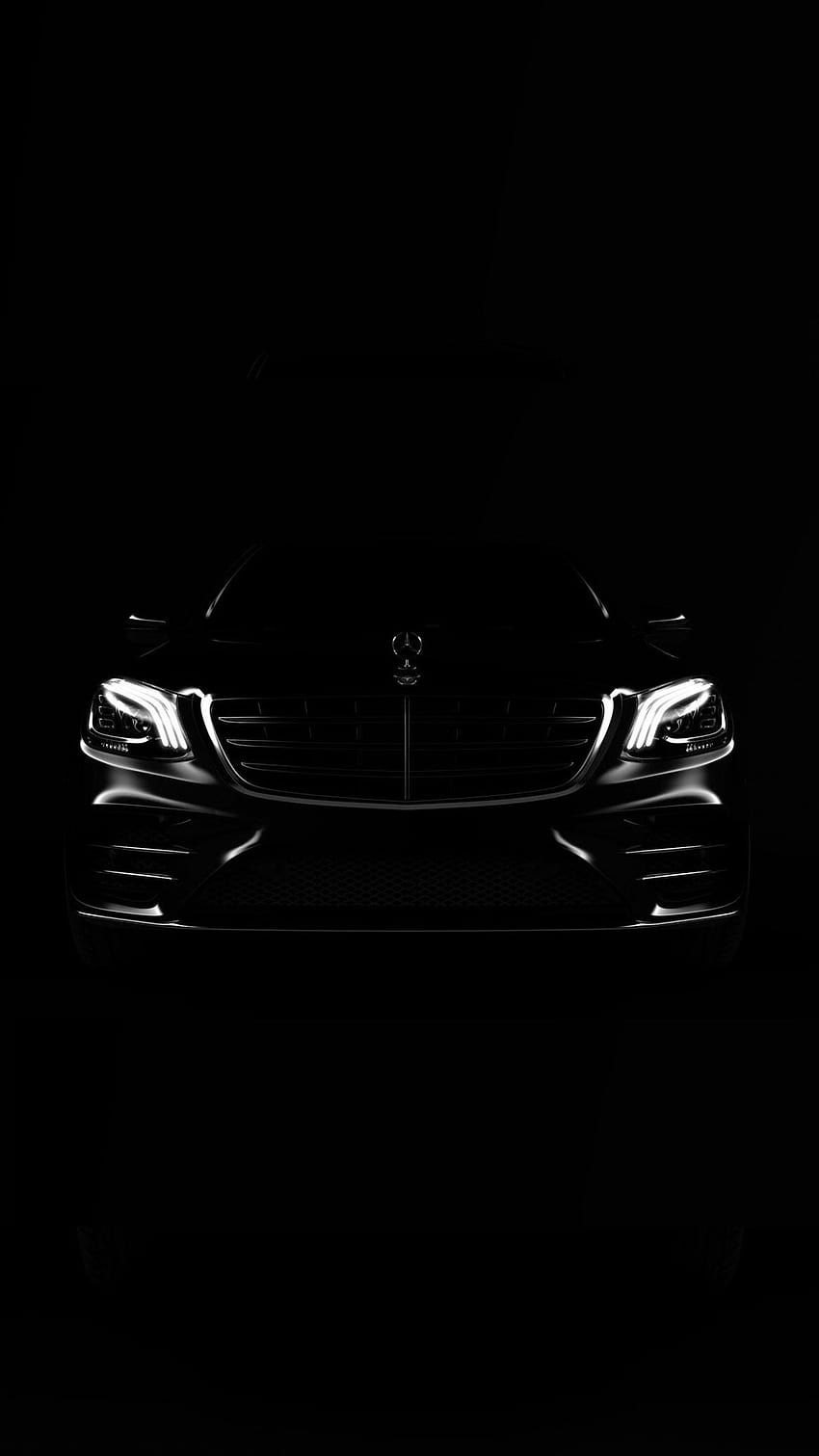 Mercedes, reflektor, pojazd_motorowy Tapeta na telefon HD