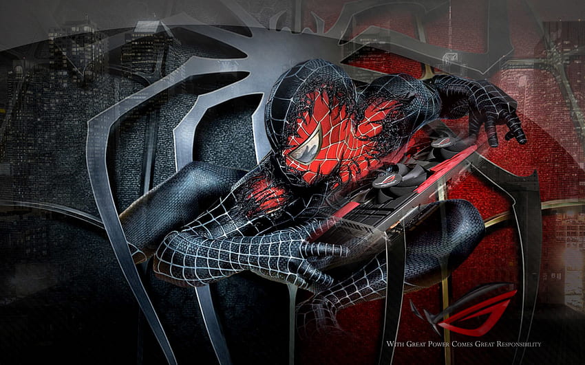 Spider Man, Red Man Computer HD wallpaper