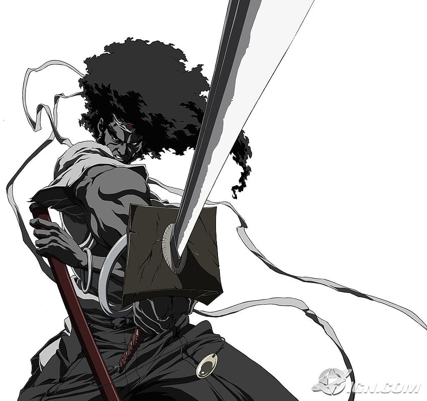 Afro Samurai, anime, manga, samurai, afro HD wallpaper