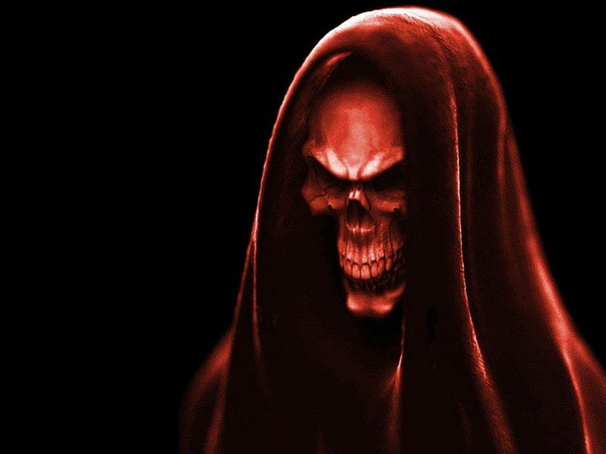 Red Death, hooded, souls, grim reaper, reaper, death HD wallpaper