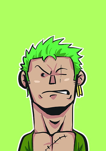 Roronoa Zoro Chibi, one piece, HD phone wallpaper