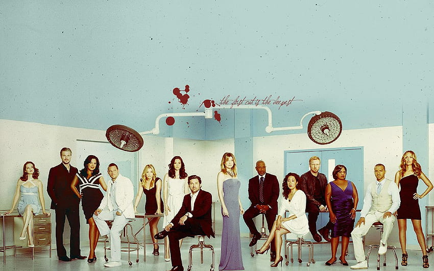 Grey's Anatomy ♥ - Meredith & Derek HD wallpaper