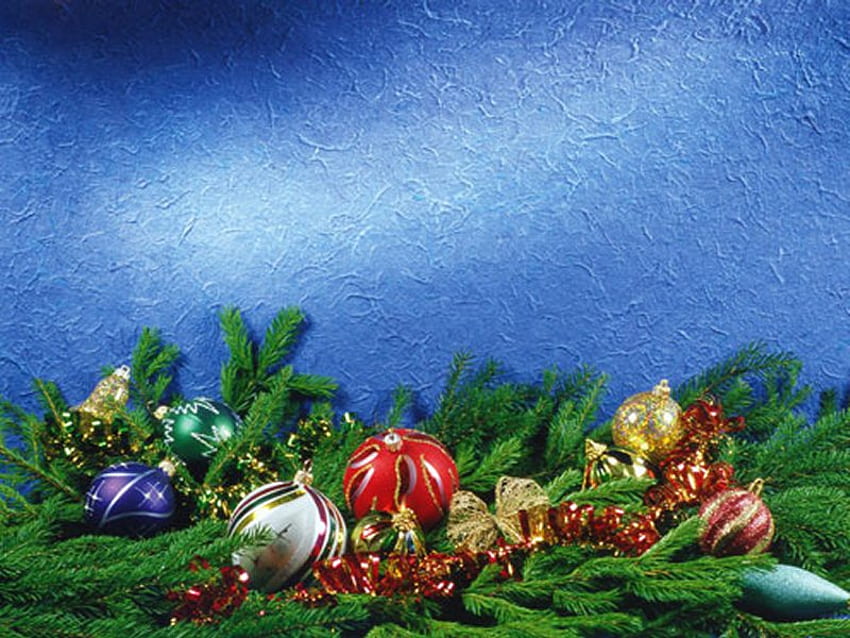 Christmas decoration, blue, decoration, holiday, christmas, ball HD wallpaper