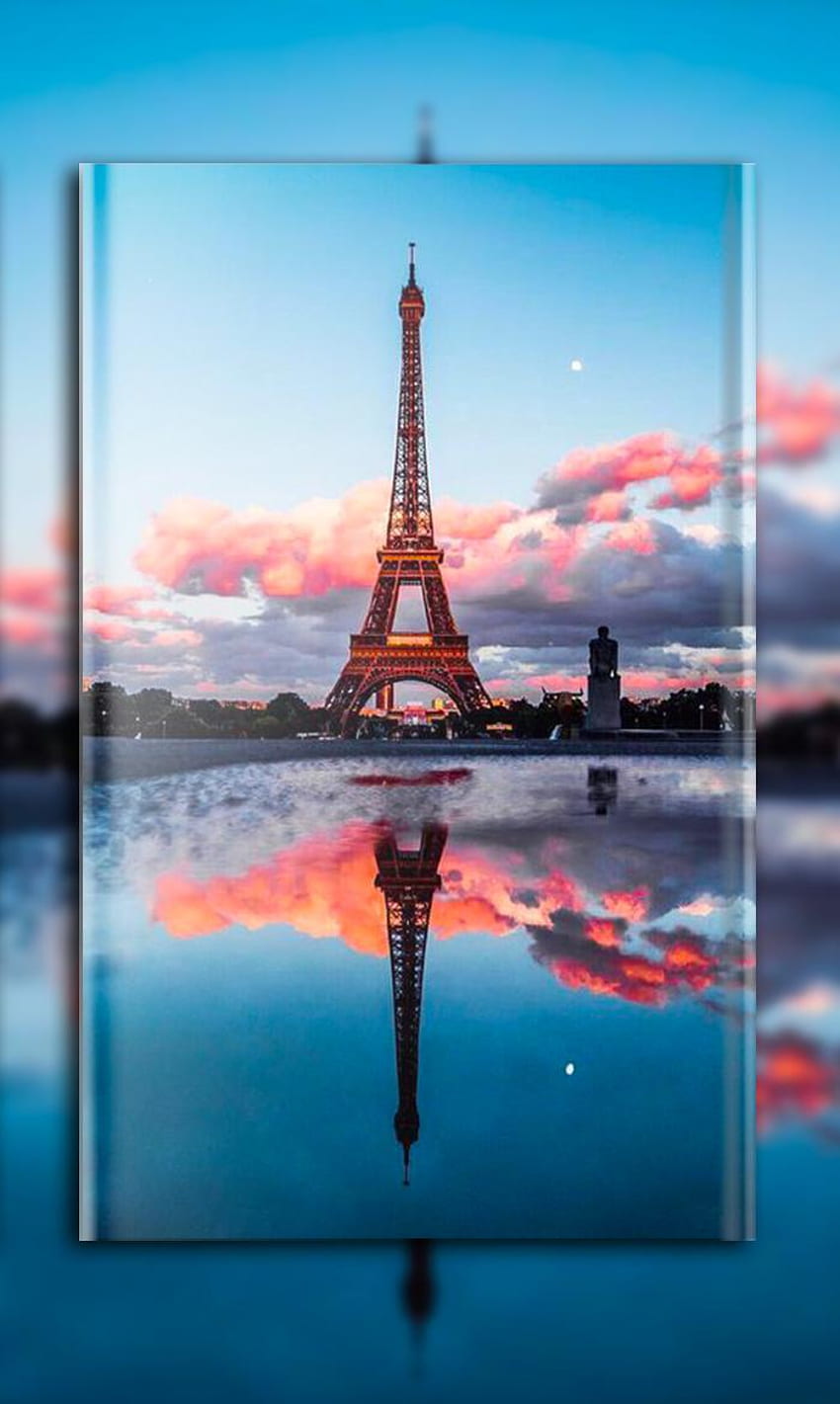 Paris : Tour Eiffel, ville lumière, girly for Android - APK, Elegant Paris Fond d'écran de téléphone HD