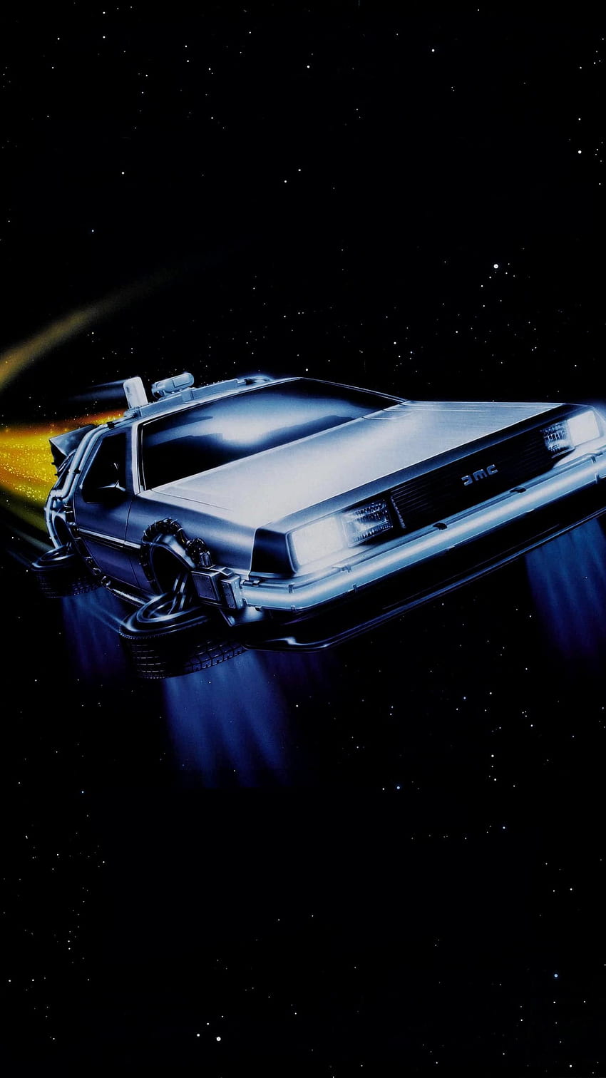 Back to the Future Part II (1989) 전화 . 영화광. 미래로 돌아가다, 미래, 전화, DeLorean iPhone HD 전화 배경 화면