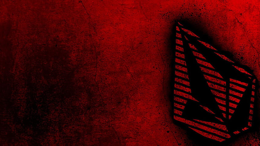 Red Volcom Graffiti oryginalne najlepsze tło Tapeta HD