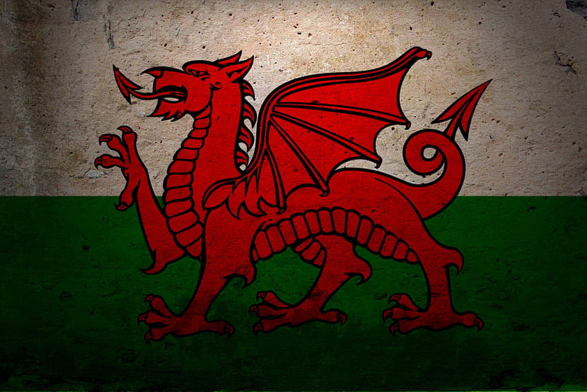 Flag Of Wales and Background, Welsh Dragon HD wallpaper | Pxfuel