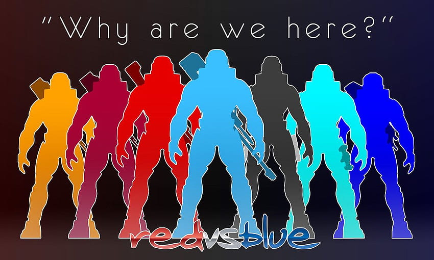 Rvb - Red Vs Blue Why Are We Here,, Red vs. Blue HD wallpaper