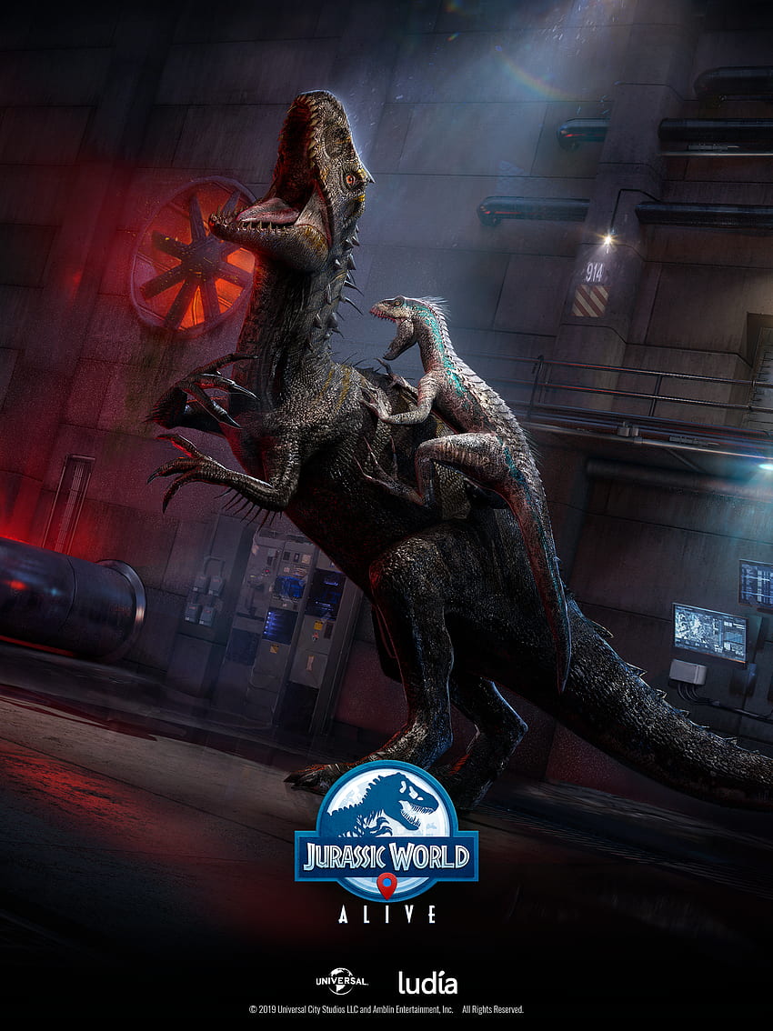 Jurassic World™ Vivant, Jurassic Park Art Fond d'écran de téléphone HD
