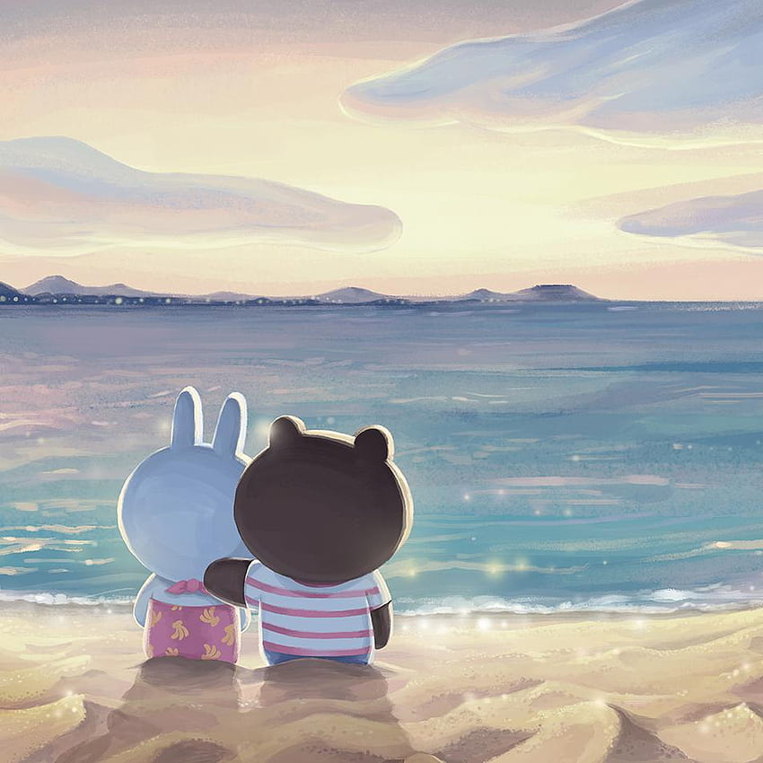 LINEFRIENDS PIC. GIFs, pics and, Brown and Cony HD phone wallpaper