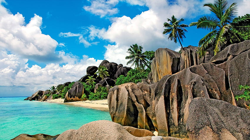 Seychelles, Seychelles Beach HD wallpaper