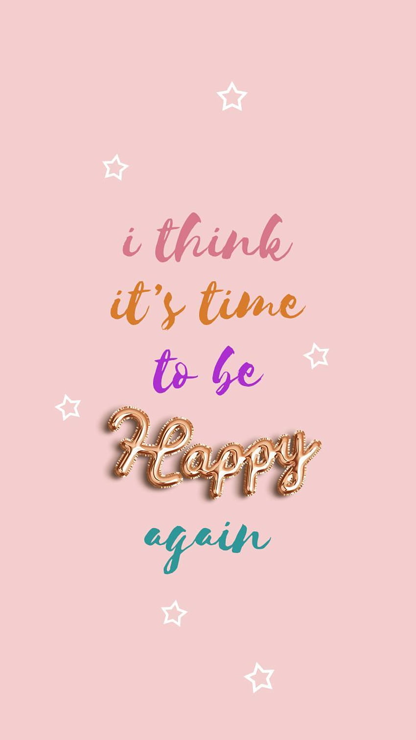 TECH TUESDAY: Full Bloom Phone . Happy, Be Happy Quotes HD phone wallpaper