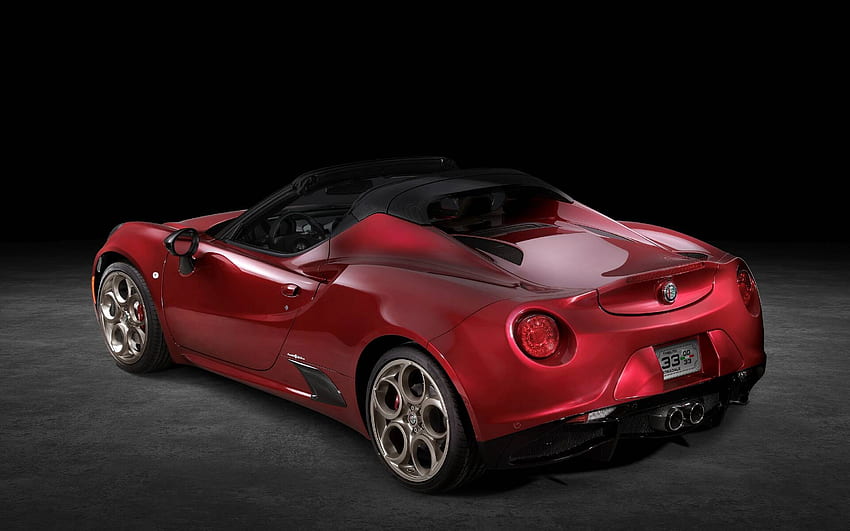 Alfa Romeo 4C Bows Out With Tribute to Iconic 33 Stradale - The Car Guide HD wallpaper